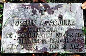 Joseph A Aguirre