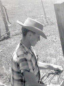 Young Cowboy Pat Benze