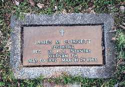 James M Cornett