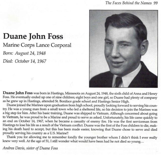 Duane J Foss