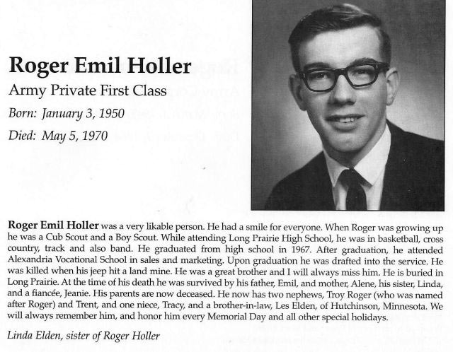 Roger E Holler
