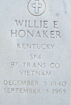 Willie E Honaker
