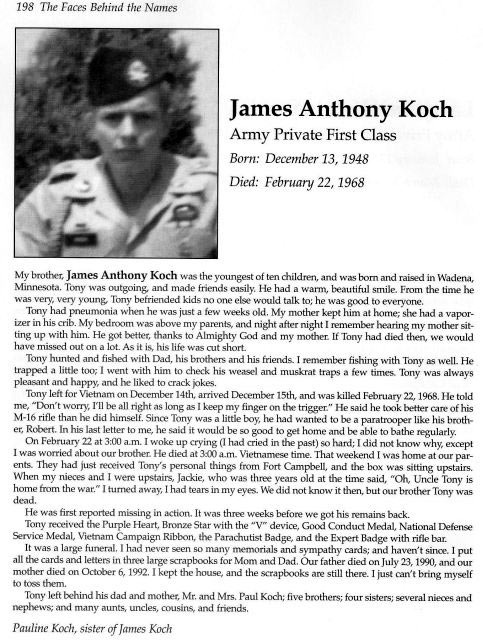 James A Koch