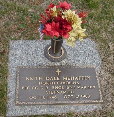 Keith D Mehaffey