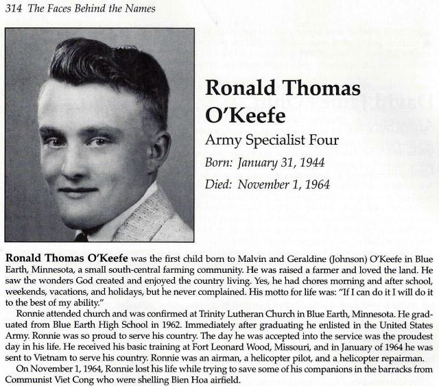 Ronald T O'Keefe