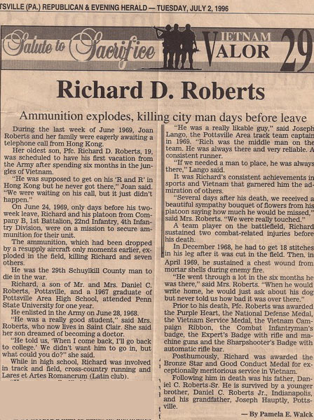 Richard D Roberts