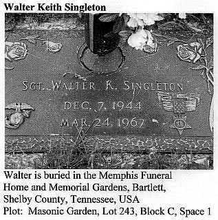 Walter K Singleton